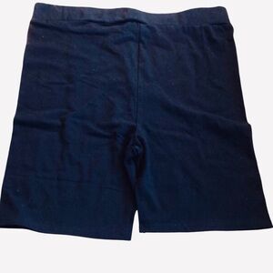 Y&R Young & Reckless Classic Black Biker Shorts Juniors NWOT